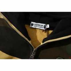 Hypeyourbeast Bape Camo Hoodie Yellow