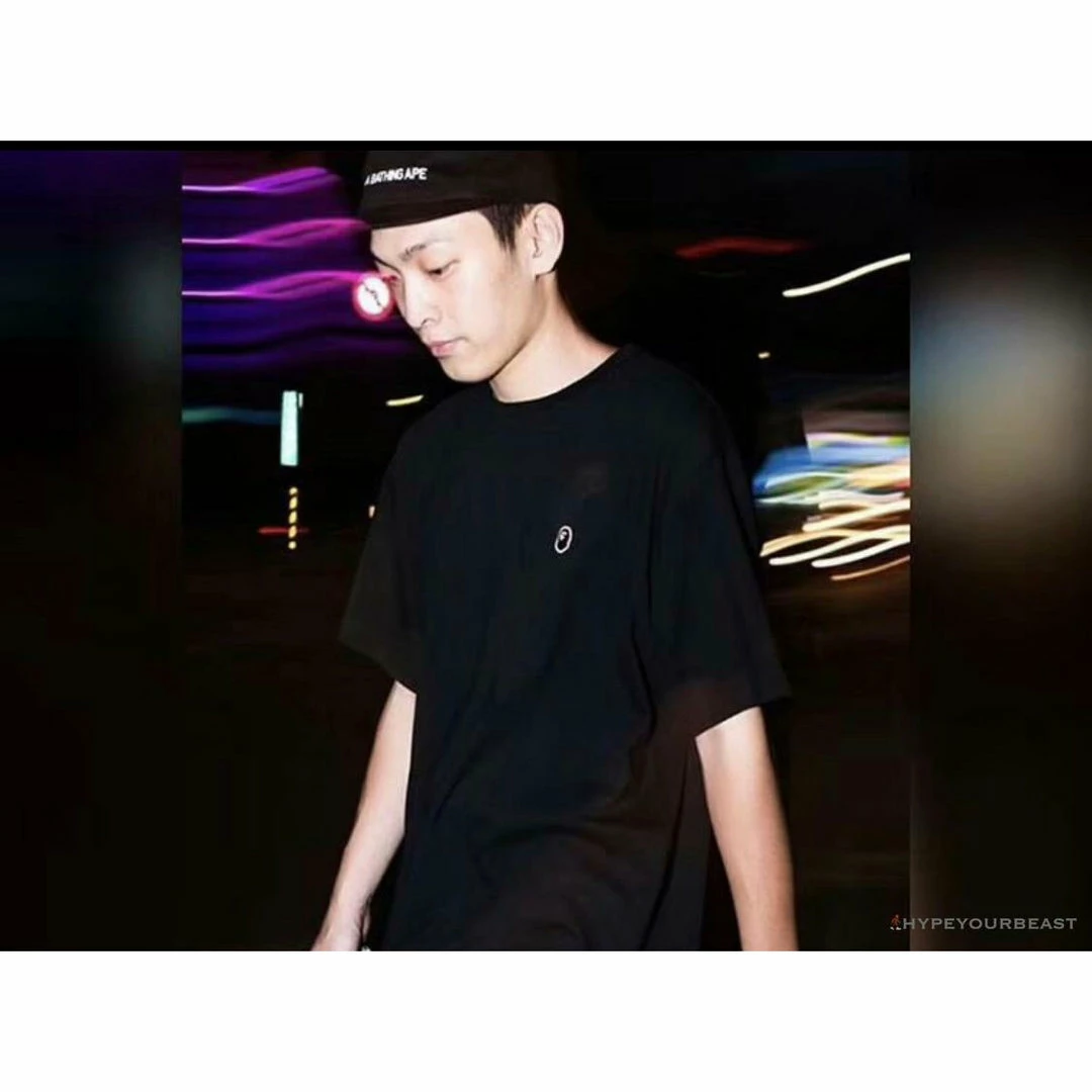 Hypeyourbeast Clothes BAPE Classic Embroidered Logo Ape Head Tee Shirt 'BLACK' 12 Hypeyourbeast Clothes BAPE Classic Embroidered Logo Ape Head Tee Shirt 'BLACK'