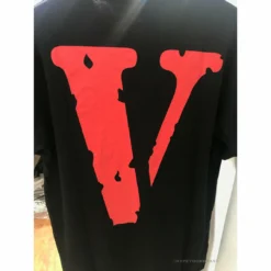 HypeYourBeast Vlone Black And Red Tee Shirt T-Shirts