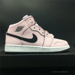 Hypeyourbeast Air Jordan 1 Mid Pink Quartz