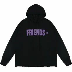 HypeYourBeast Hoodies & Jackets Vlone Purple And Black Friends Hoodie 11 HypeYourBeast Hoodies & Jackets Vlone Purple And Black Friends Hoodie