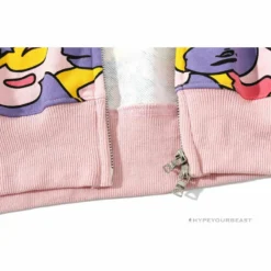 Hypeyourbeast BAPE Shark Head STA Star Camouflage Hoodie 'PINK'