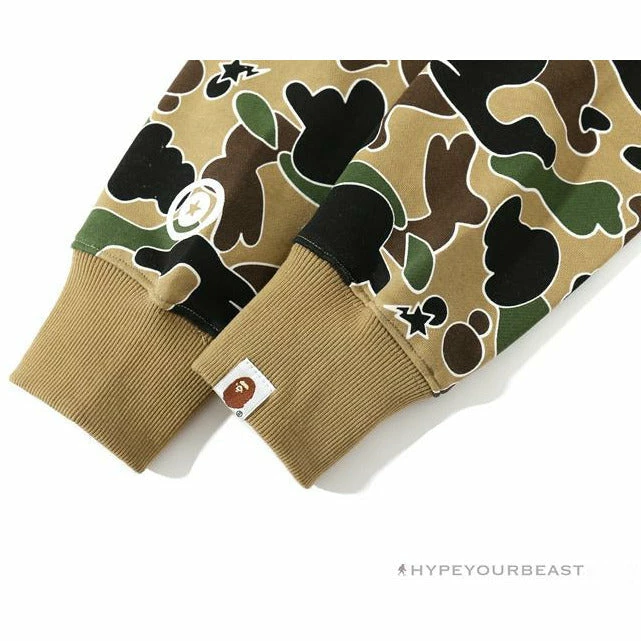 Hypeyourbeast BAPE Shark Head STA Star Camouflage Hoodie 'YELLOW' Clothes 9 Hypeyourbeast BAPE Shark Head STA Star Camouflage Hoodie 'YELLOW' Clothes