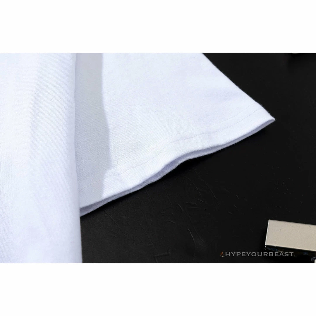 Hypeyourbeast T-Shirts OFF-WHITE Sea Blue Cross Arrow Tee Shirt 'WHITE' 7 Hypeyourbeast T-Shirts OFF-WHITE Sea Blue Cross Arrow Tee Shirt 'WHITE'