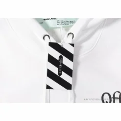 Hypeyourbeast Hoodies & Jackets OFF-WHITE Pink Orange Arrow Hoodie 'WHITE' 15 Hypeyourbeast Hoodies & Jackets OFF-WHITE Pink Orange Arrow Hoodie 'WHITE'