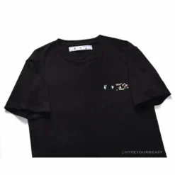 Hypeyourbeast OFF-WHITE Mickey Limited Arrow Tee Shirt 'BLACK' T-Shirts