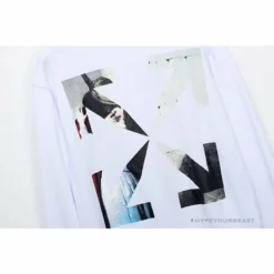Hypeyourbeast OFF-WHITE The Kiss Long Sleeve Shirt 'WHITE' Shirts