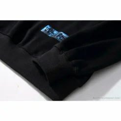 Hypeyourbeast OFF-WHITE Classic Wave Oil Painting Cotton Terry Long Sleeve Shirt 'BLACK' Shirts