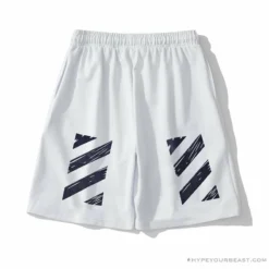Hypeyourbeast OFF-WHITE Classic Seeing Things Shorts 'WHITE'