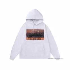 HypeYourBeast Off White Hoodie Flamingo - White Hoodies & Jackets