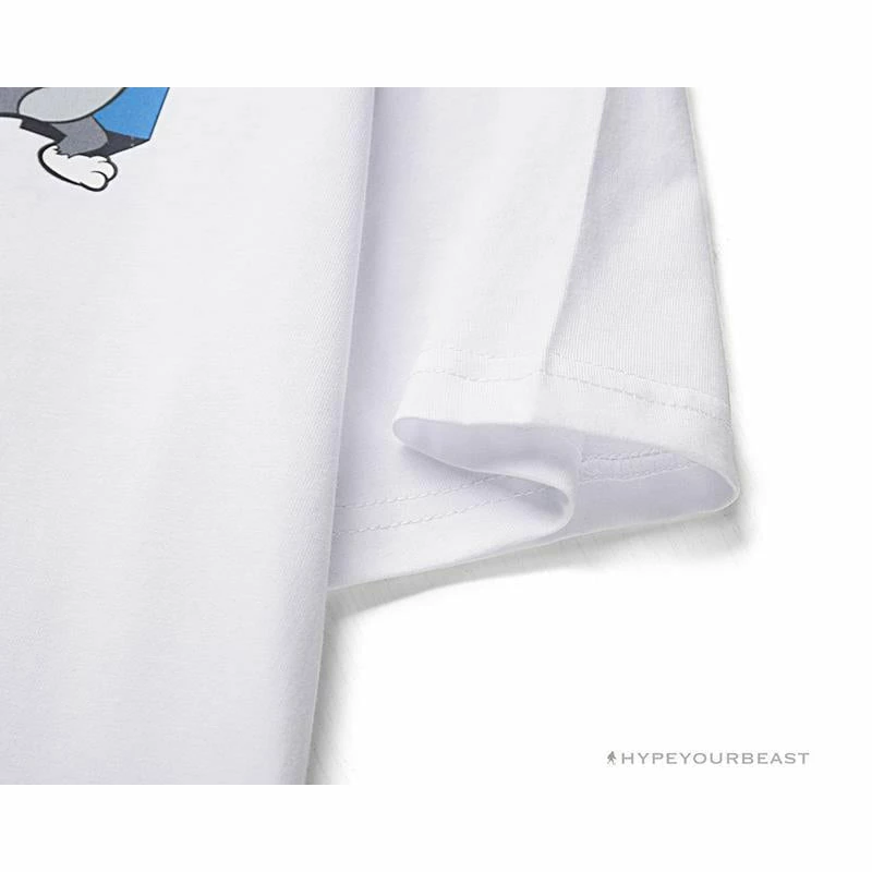Hypeyourbeast OFF-WHITE Tom And Jerry Loose Tee Shirt 'WHITE' T-Shirts 6 Hypeyourbeast OFF-WHITE Tom And Jerry Loose Tee Shirt 'WHITE' T-Shirts