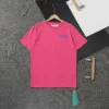 Hypeyourbeast T-Shirts OFF-WHITE Tropical Landscape Tee Shirt 'PINK'