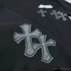 Hypeyourbeast OFF-WHITE Chrome Hearts Tee Shirt 'BLACK' T-Shirts