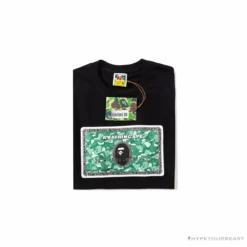Hypeyourbeast Clothes BAPE Spoof Dollar Bill Tee Shirt 'BLACK'