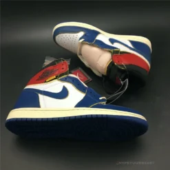 Hypeyourbeast Jordan 1 Retro High Union Los Angeles Storm Blue Blue Toes