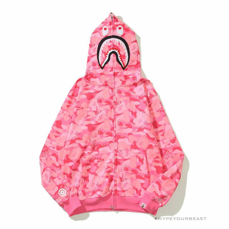 HypeYourBeast Bape Hoodie Pink 2 HypeYourBeast Bape Hoodie Pink