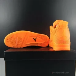 Hypeyourbeast Air Jordan 4 Retro Flyknit Orange