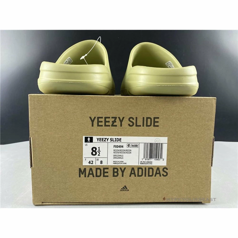 Hypeyourbeast Adidas Yeezy Slide Resin Green 3 Hypeyourbeast Adidas Yeezy Slide Resin Green