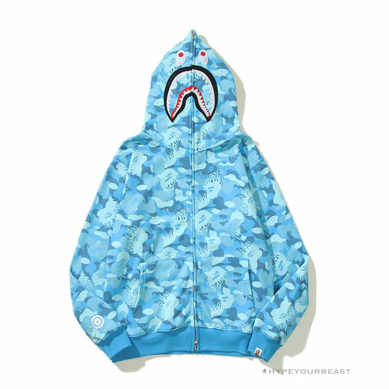 HypeYourBeast Bape Hoodie Sky Blue 2 HypeYourBeast Bape Hoodie Sky Blue