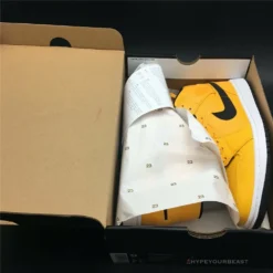 Hypeyourbeast Air Jordan 1 Mid Taxi Yellow