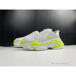 HypeYourBeast BCG Triple S White Neon Yellow Balenciaga Triple S
