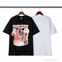 Hypeyourbeast T-Shirts OFF-WHITE Travisscott High Street Tee Shirt 'WHITE'