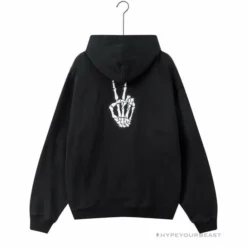 HypeYourBeast BCG Smile Hoodie Black Hoodies & Jackets