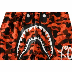 Hypeyourbeast BAPE X XO Co-Branded Camouflage Pants 'RED' Clothes