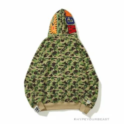 HypeYourBeast Bape Green Camouflage Hoodie