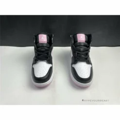 Hypeyourbeast Jordan 1 Mid White Black Light Arctic Pink