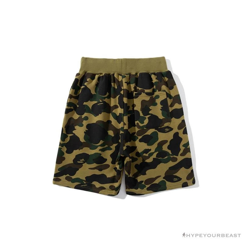 Hypeyourbeast Clothes BAPE X READYMADE Tiger Head Foam Camouflage Shorts 'GREEN' 2 Hypeyourbeast Clothes BAPE X READYMADE Tiger Head Foam Camouflage Shorts 'GREEN'