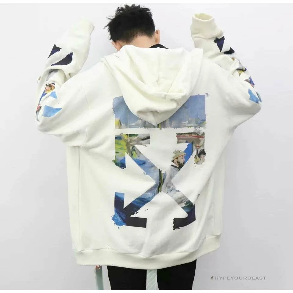 HypeYourBeast Off White Hoodie Vincent Van Gogh White 3 HypeYourBeast Off White Hoodie Vincent Van Gogh White