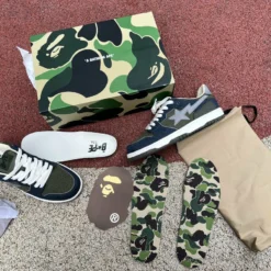 Hypeyourbeast Bape Sk8 St Blue Clothes
