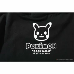 Hypeyourbeast BAPE Baby Milo Pokémon Tee Shirt 'BLACK' Clothes