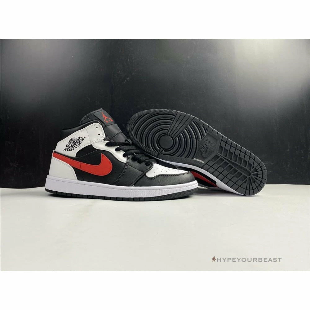 Hypeyourbeast Air Jordan 1 Mid Chile Red 1 Hypeyourbeast Air Jordan 1 Mid Chile Red