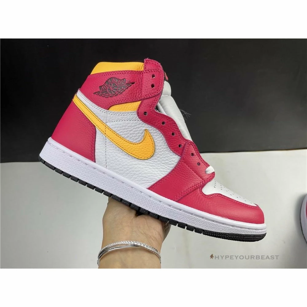 HypeYourBeast Air Jordan 1 Retro High Light Fusion Red 16 HypeYourBeast Air Jordan 1 Retro High Light Fusion Red