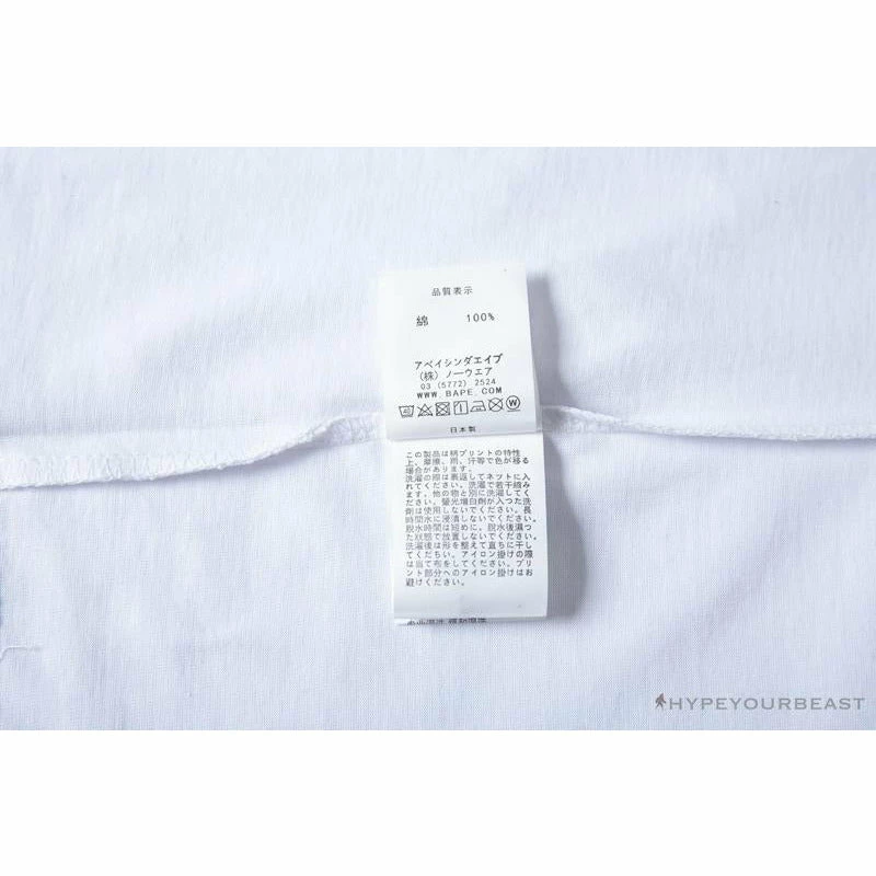 Hypeyourbeast BAPE Readymade Small Bee Camouflage Letter Tee Shirt 'BLUE' 12 Hypeyourbeast BAPE Readymade Small Bee Camouflage Letter Tee Shirt 'BLUE'