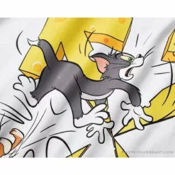 Hypeyourbeast OFF-WHITE Cat And Mouse Tee Shirt 'WHITE' T-Shirts 19 Hypeyourbeast OFF-WHITE Cat And Mouse Tee Shirt 'WHITE' T-Shirts