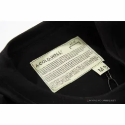 Hypeyourbeast OFF-WHITE ACW Empressed Tee Shirt 'BLACK' T-Shirts