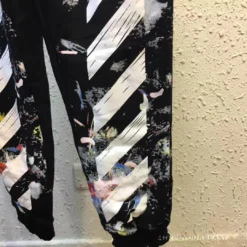 Hypeyourbeast OFF-WHITE Pants Black Paint