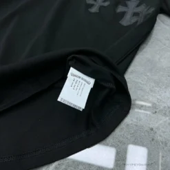 Hypeyourbeast OFF-WHITE Chrome Hearts Tee Shirt 'BLACK' T-Shirts