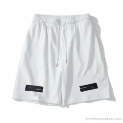 Hypeyourbeast OFF-WHITE Classic Seeing Things Shorts 'WHITE'