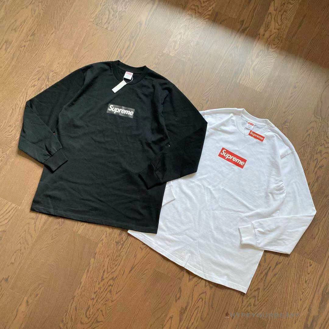 Hypeyourbeast Supreme Long Sleeve Shirt White 6 Hypeyourbeast Supreme Long Sleeve Shirt White