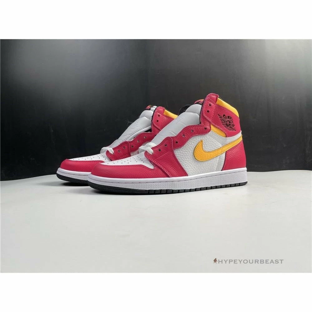 HypeYourBeast Air Jordan 1 Retro High Light Fusion Red 2 HypeYourBeast Air Jordan 1 Retro High Light Fusion Red
