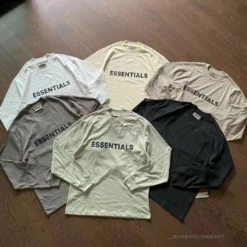 Hypeyourbeast FOG 'ESSENTIALS' Long Sleeve Shirt Grey Shirts 10 Hypeyourbeast FOG 'ESSENTIALS' Long Sleeve Shirt Grey Shirts