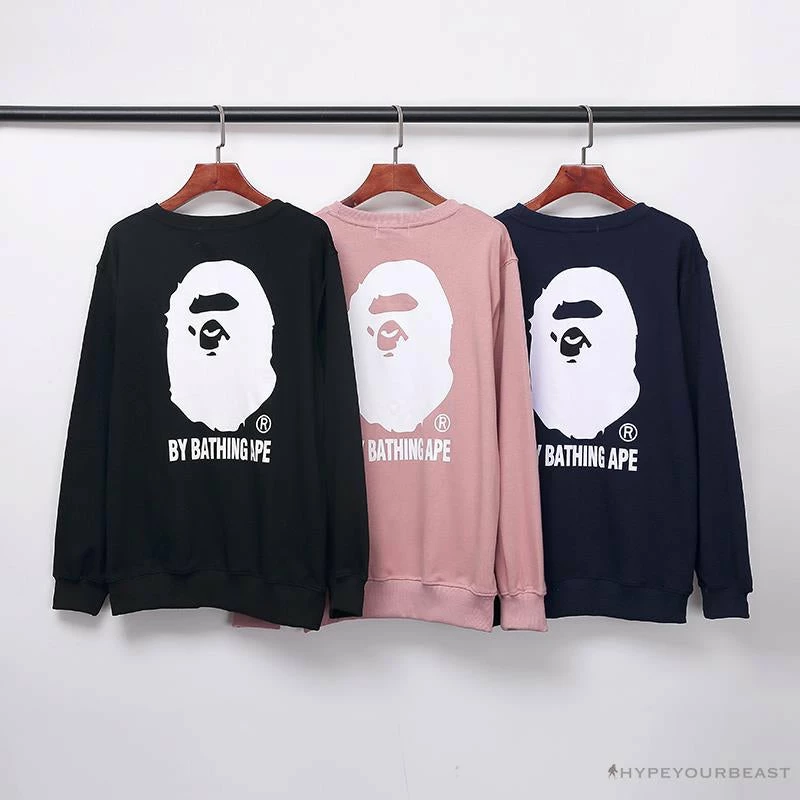 Hypeyourbeast Clothes BAPE Behind The Great Ape-Man Head Long Sleeve Shirt 'BLACK' 8 Hypeyourbeast Clothes BAPE Behind The Great Ape-Man Head Long Sleeve Shirt 'BLACK'