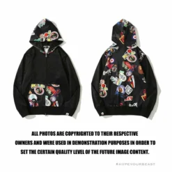 HypeYourBeast Bape Camo Hoodie Logo