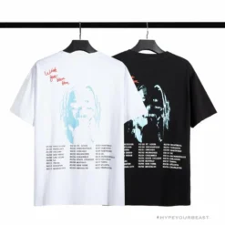 Hypeyourbeast OFF-WHITE Travis Scott Cactus Jack Astroworld Tee Shirt 'BLACK'