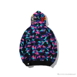 Hypeyourbeast BAPE X KID CUDI Camouflage Hoodie Clothes