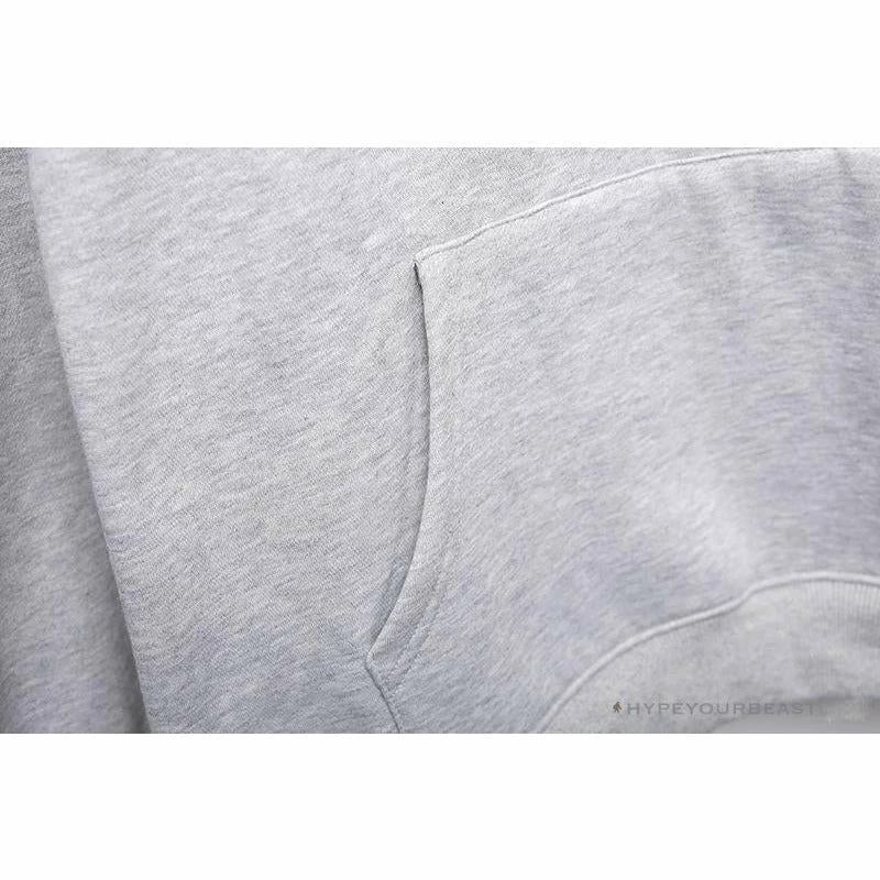 Hypeyourbeast Clothes BAPE X Bathing Ape Head Hoodie 'GREY' 7 Hypeyourbeast Clothes BAPE X Bathing Ape Head Hoodie 'GREY'